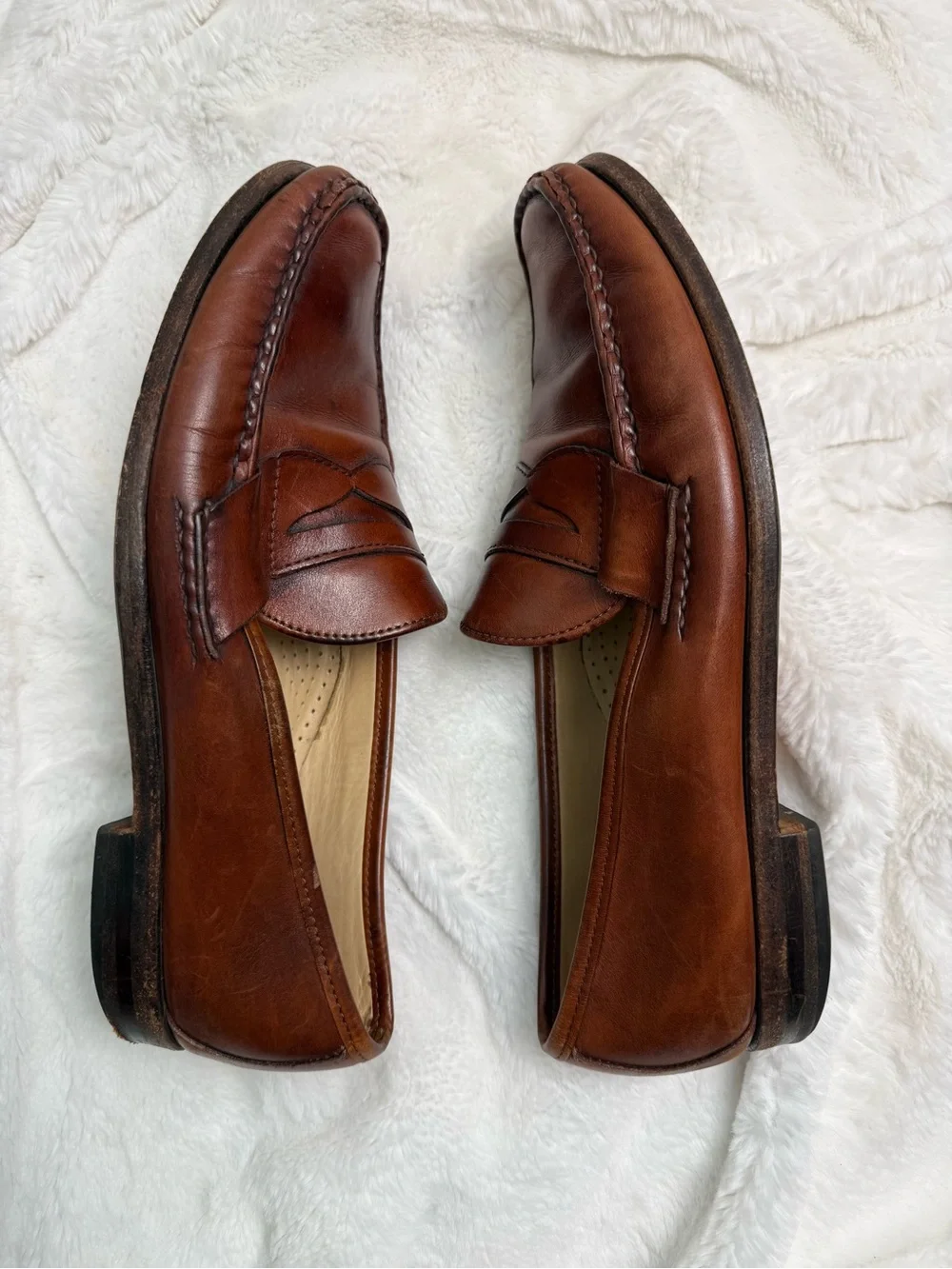 Allen Edmonds Leather Penny Loafers